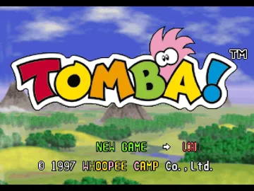 Tomba! (US) screen shot title